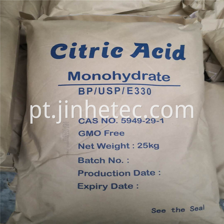 Industrial Grade Monohydrate Citric Acid For Scale Remover